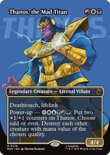 Thanos, the Mad Titan (Borderless) (0376) Foil [MSH - 376] picture