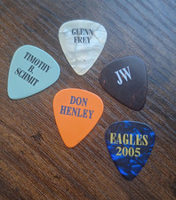 The Eagles Guitar Picks Set 2003 & 2005 Original Music Memorabilia  picture