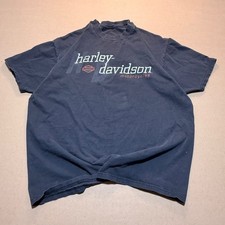1998 Harley Davidson T-Shirt XL Black Good Suburban Palatine IL Vintage Biker picture