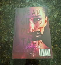 Dead Girls Don't Talk Original FLIP EDITION from Belgium by Sandra J. Paul. picture