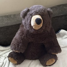 Vintage Westcliff Collection Large Brown Grizzly Teddy Bear Korea Plush Toy 17