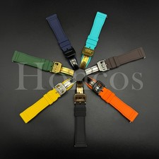 20 21 22 MM FKM Silicone Rubber Watch Band Strap Quick Release Fits for IWC picture