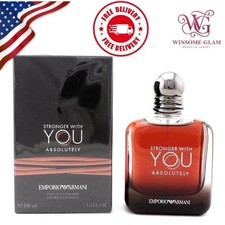 Stronger With You Absolutely by Giorgio Armani Eau De Parfum Spray 3.3 oz Newwww picture