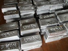 24 Pounds Recovered Lead Ingots for Casting Sinkers, Jigs, Bullets picture