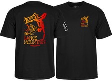 Powell Peralta BONES BRIGADE Lance Mountain FUTURE PRIMITIVE T Shirt BLACK picture