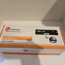TAO TRONICS Handheld CORDLESS Color Display Handheld SCANNER TT-DS004 New picture