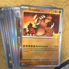 Pokemon TCG Groudon HP140 Holo Classic Collection 17/17 Celebrations EN 2021 picture