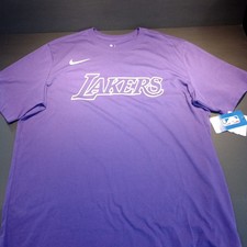 Nike Los Angeles Lakers Purple T-Shirt NBA Officially Licensed Basketball picture
