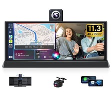 11.26'' 4K Carplay Screen for Car Tablet Pro Max 2026 w 350° Rotatable Lens picture
