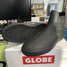 Globe Men's Dover II Skate Shoes Slip On All Black Two-tone Sole US size picture