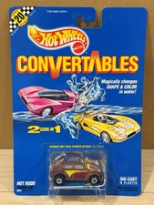Vintage 1990 Hot Wheels Convertables VW Beetle Bug Engine Air Hot Rods New picture