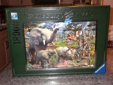 Ravensburger # 17823 Jigsaw Puzzle AT THE WATERHOLE 18000 pcs. from 2010 picture