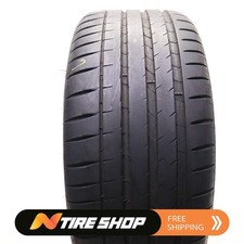 Set of 2 Used 245/45ZR17 Michelin Pilot Sport 4 S - 99Y - 7.5/32 No Repairs picture