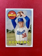 1969 Topps #444 Joe Moeller Los Angeles Dodgers High-end NM-MT       B69#444A1 picture