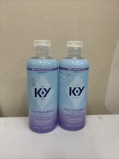 Lot Of 2 K-Y ULTRAGEL Water-Based Premium Personal Lubricant, 8.45oz picture