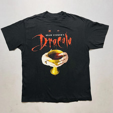 Vintage Rare 90s Bram Stokers Dracula Movie T Shirt MQ082 picture