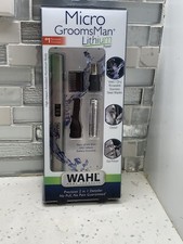 Wahl 5640-1001N Lithium 2 in 1 Trimmer Kit  ~ Silver #173 BRAND NEW picture