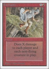 Earthquake (x 1) EX/NM- Unlimited Edition MTG - 4RCards picture