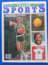 Larry Bird INSIDE SPORTS — Vol 1, Num 1— Oct 1979 - 1969 New York Mets Poster picture