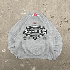 Vintage 2002 Oakland Raiders Super Bowl champions crewneck VK16186 picture