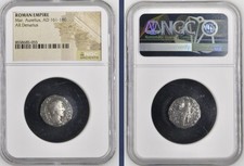 Emperor Marcus Aurelius Silver Denarius 161-180AD NGC Genuine Roman Coin picture
