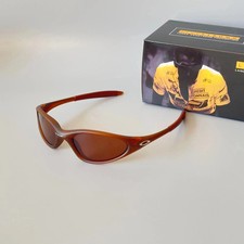 Oakley Mitute Brown Vintage Sunglasses Gorpcore USA Y2K Avantgarde Archive picture
