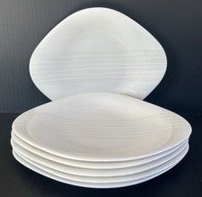 Villeroy & Boch Dune Lines Oval Salad Plates 10 1/4