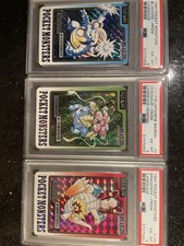 BLASTOISE VENUSAUR DRAGONITE PRISM (BANDAI CARDDASS VENDING). Sold as collection picture