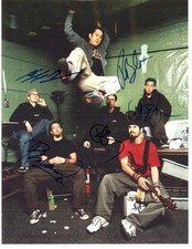 Linkin Park band REAL hand SIGNED Photo JSA LOA Autograph Chester Bennington +4 picture