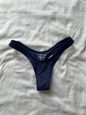 Frankie’s Bikinis Navy Blue Bikini Bottoms picture