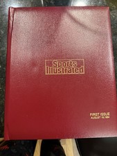 Original  1954 Sports Illustrated #1 First Issue Cards Binder COA No Magazine picture
