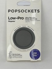 PopSockets Low Pro Grip for MagSafe Ultra-Thin Magnetic Phone Grip/Stand Gunmeta picture