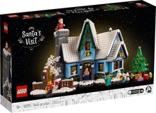 LEGO Icons 10293 Santa's Visit Winter Village New Factory Sealed Retired picture