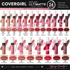 COVERGIRL Outlast Ultimatte Liquid Lipstick 24HR Matte 3.5mL Choose Your Shade picture