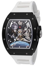 Invicta S1 Rally Interstellar Automatic Men's 41mm Skeleton Watch White 49010 picture