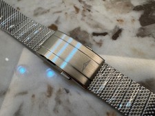 20mm 21mm OEM Original Bracelet for LONGINES Watch Stel Brap Band Mesh Milanese picture