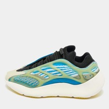 Yeezy x Adidas BlueWhite Knit Fabric 700 V3 Arzareth Sneakers Size 42 23 picture