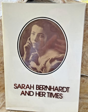 Sarah Bernhardt and Her Times Georges Bernier Soft Cover Illustrated 1984 Rare picture