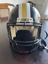 Riddell Revolution Football Helmet-1969 N.O. Saints Preseason Black Alternative picture