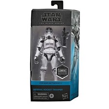 Star Wars Battlefront II Imperial Rocket Trooper Black Series Gaming Figure picture