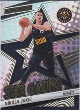 NIKOLA JOKIC JOKER Denver Nugget Basketball Panini Revolution STAR GAZING INSERT picture