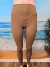 Women's Halara UltraSculpt Scrunch Butt Lift 7/8  Brown Leggings Size Small picture