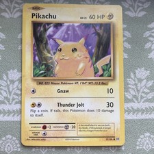 Fat Pikachu Card Pokemon TCG 2016 35/108 LV. 12 60HP picture