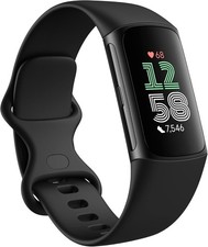 Fitbit Charge 6 Fitness Activity Tracker with Heart Rate GA05195 Obsidian Black picture