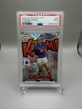 2024-25 Panini Donruss FIFA Kaboom Zinedine Zidane #23 PSA 9 (Check Description) picture