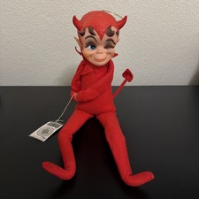 Vintage KAMAR 1967 12” Red Devil Knee Hugger Elf Winking Japan w/Tag picture