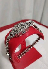 VTG BUCHERER PEEK-A-BOO swiss Cocktail Watch 800 Silver Working Bellavance 1/20  picture