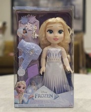 Disney Princess Frozen Get Ready with Me Large Doll and Hair Play Set-Elsa picture