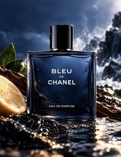 Bleu De Chanel Parfum Men 3.4 oz 100ml Spray New MSRP $173 picture