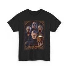 Hellraiser and the Cenobites T-Shirt, Horror Movie Graphic Tee, Halloween Shirt picture
